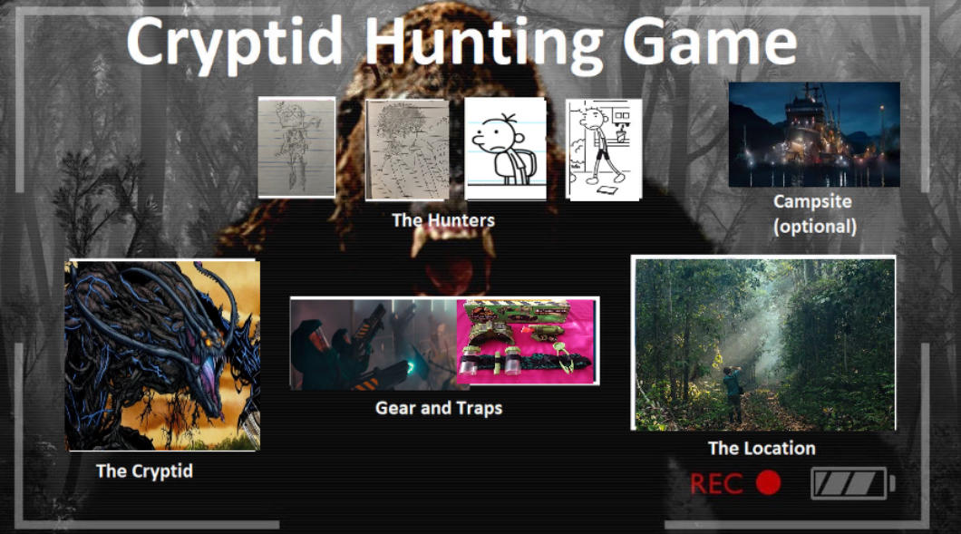 My Cryptid Hunting Game Caster by ASP00KYM0NTHFAN on DeviantArt