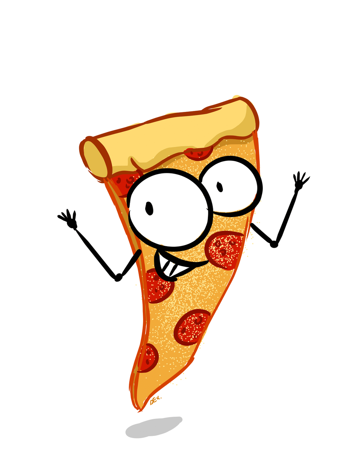 Pizza gif. by EszterDex on DeviantArt