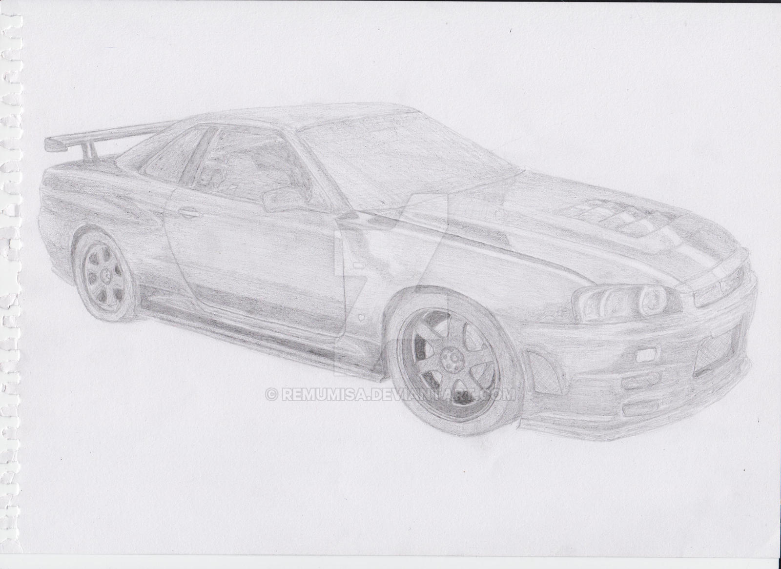 Nissan Skyline R34 by Remumisa on DeviantArt