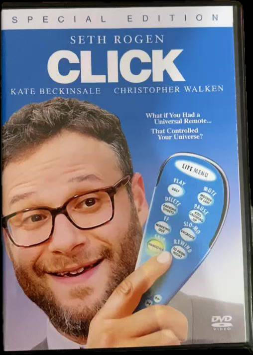 Seth Rogen Click 2006 DVD by jensonbyse on DeviantArt