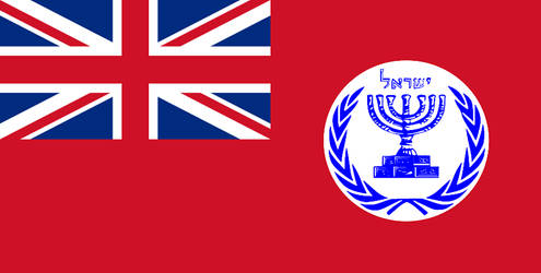 Flag of British Territory of Israel.