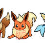 Chibi Eevees