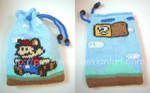 Super mario pouch by prismtwine