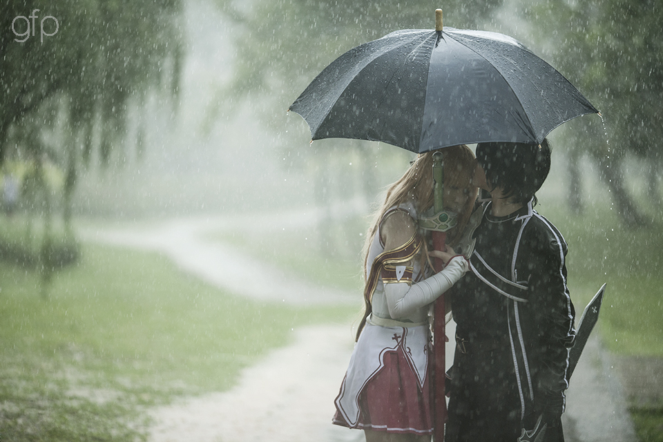 Sword Art Online Cosplay - Kirito And Asuna