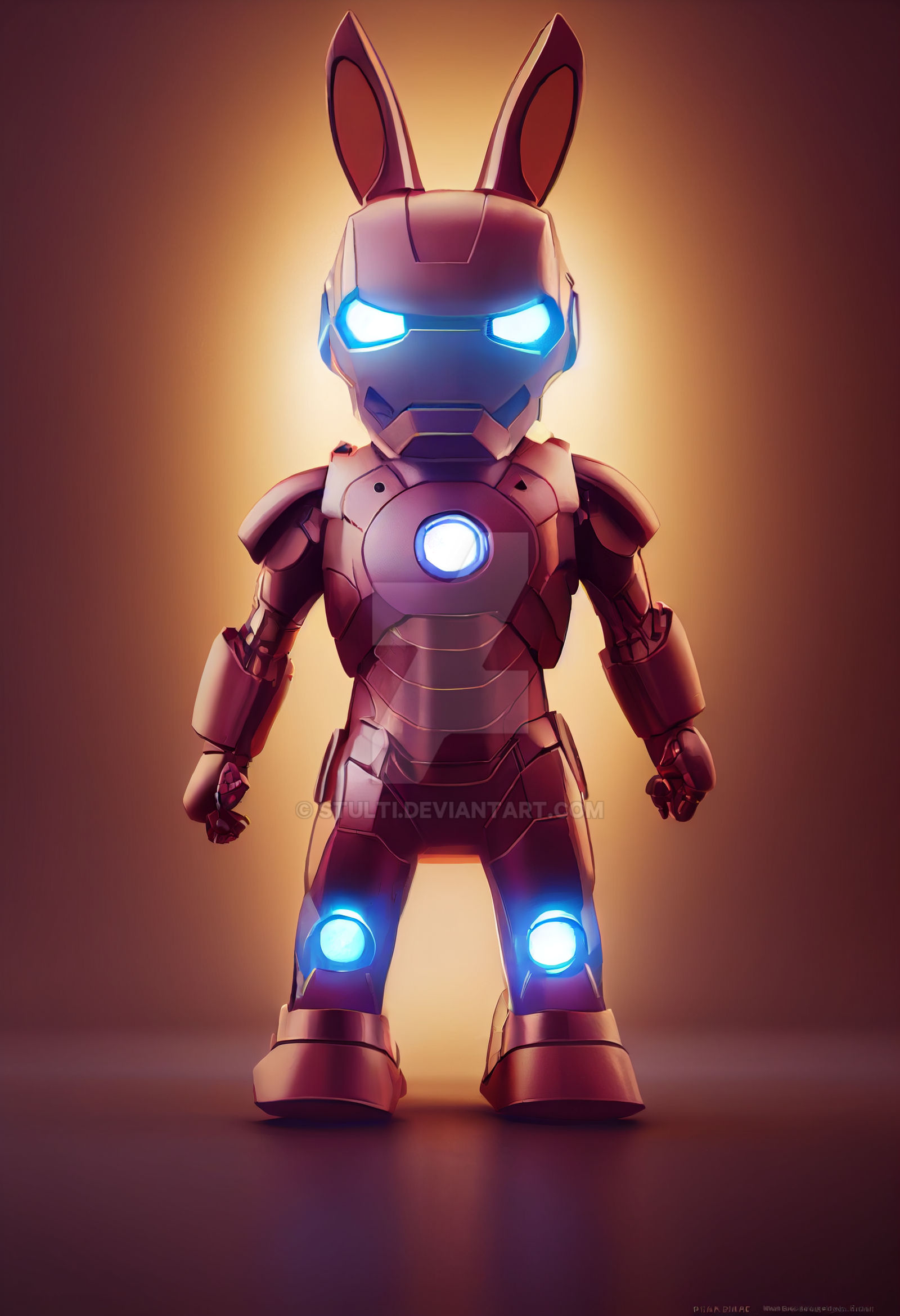 Iron Bunny by Stulti on DeviantArt