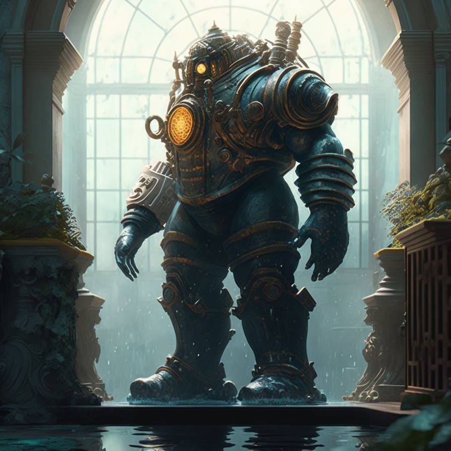Concept BioShock Big Daddy by Stulti on DeviantArt
