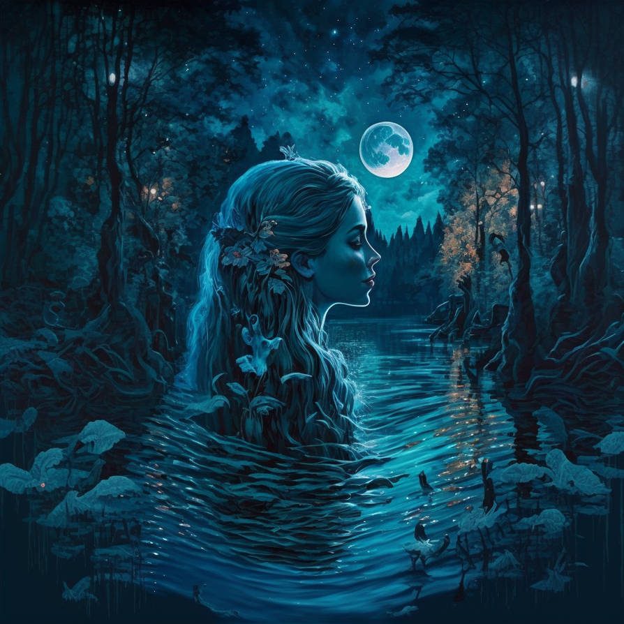 Lady in the water by Stulti on DeviantArt Lady in the water by Stulti on DeviantArt