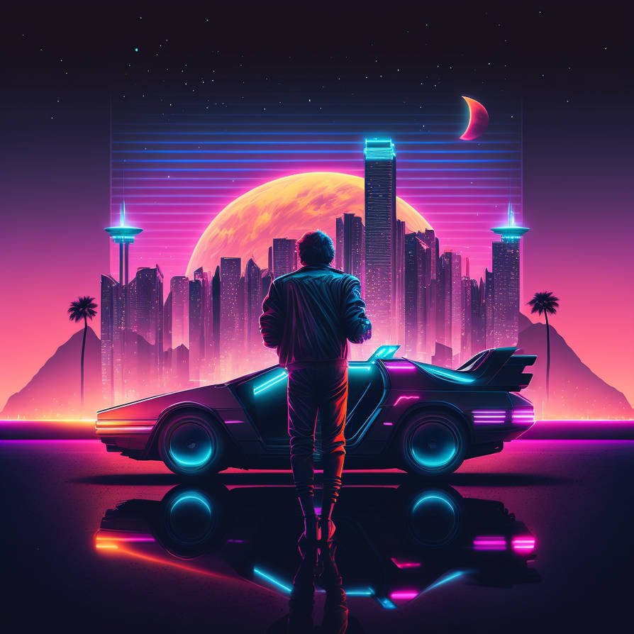Neon Knight Rider by Stulti on DeviantArt