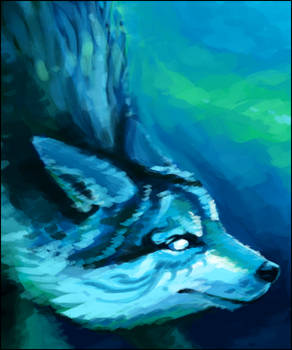 Elemental Wolf: Water