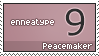 Enneatype 9 Stamp by Pseudolonewolf
