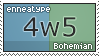 Enneatype 4w5 Stamp