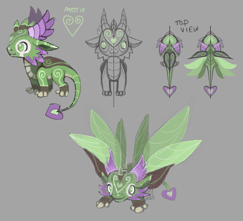 Friendliness Dragon Concept