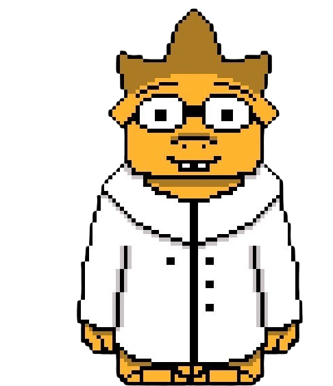 Alphys sprite by Pegasita44 on DeviantArt