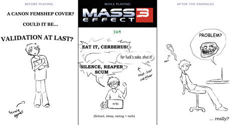 Mass Effect 3: Before and After