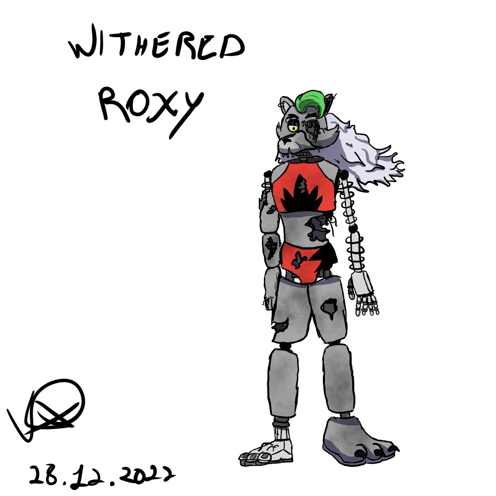 Wizard Roxy Withered Roxy by vinixavier13 on DeviantArt