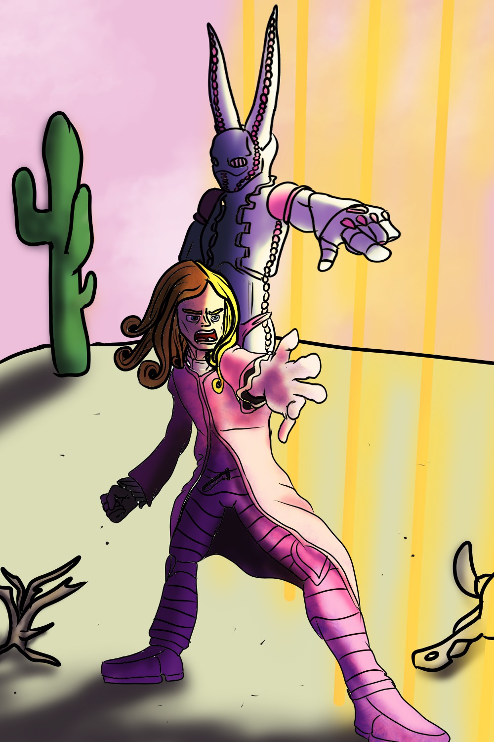 Funny Valentine and D4C Love Train by vinixavier13 on DeviantArt