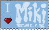 I love miki falls. stamp