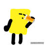 Yellow Rectangle Tries Orange Juice
