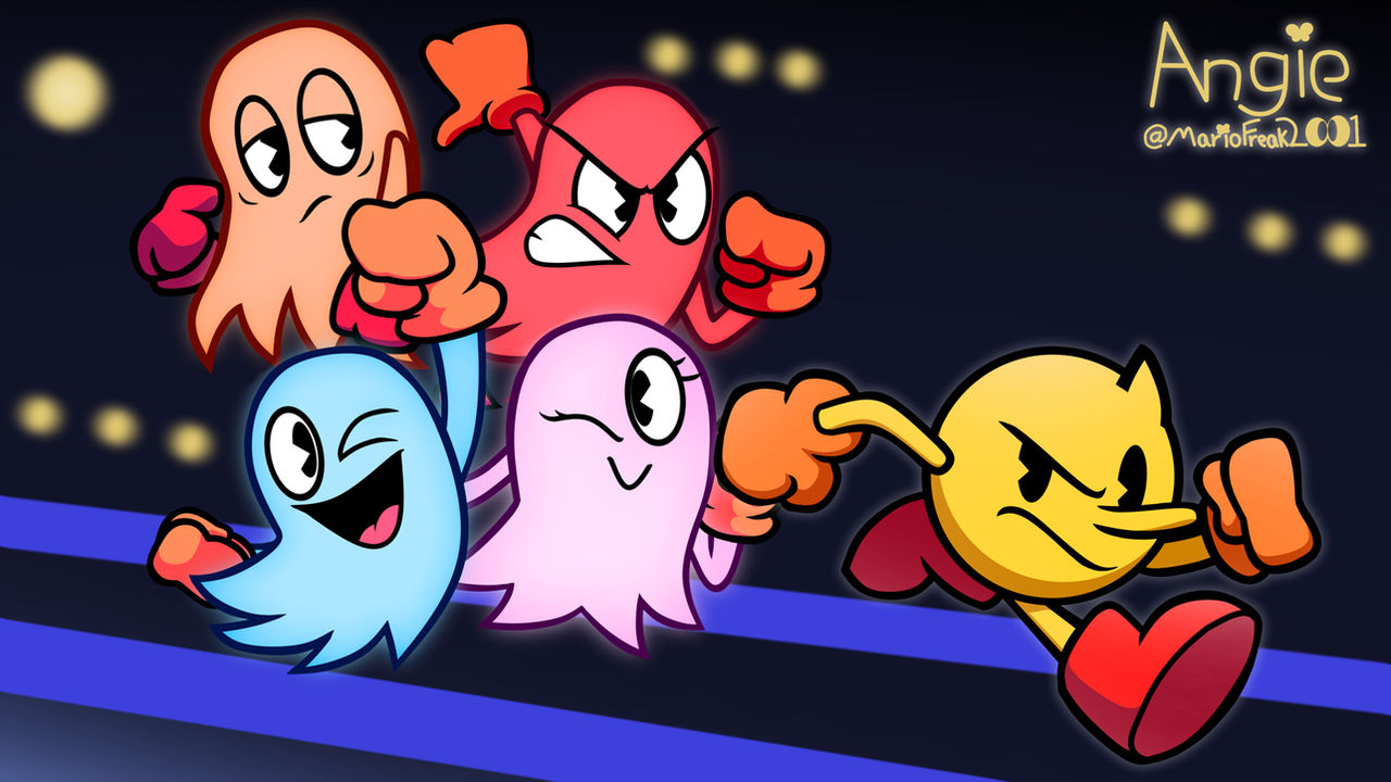 Pac-Man and the Ghosts by MarioFreak2001 on DeviantArt