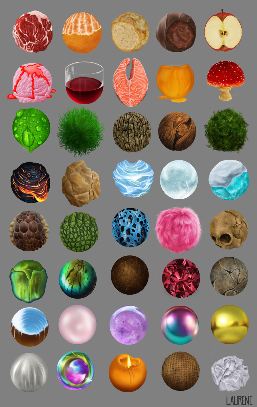 Material Studies by Lauren-Cova on DeviantArt