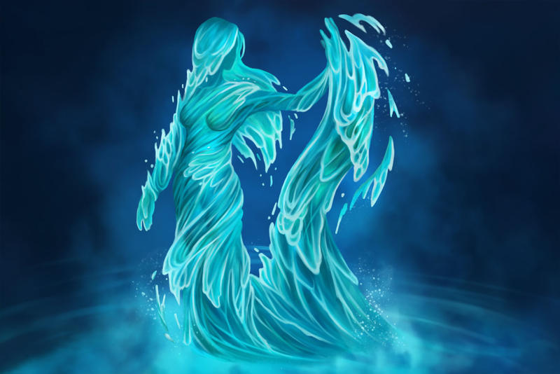 Water Elemental by Lauren-Cova on DeviantArt