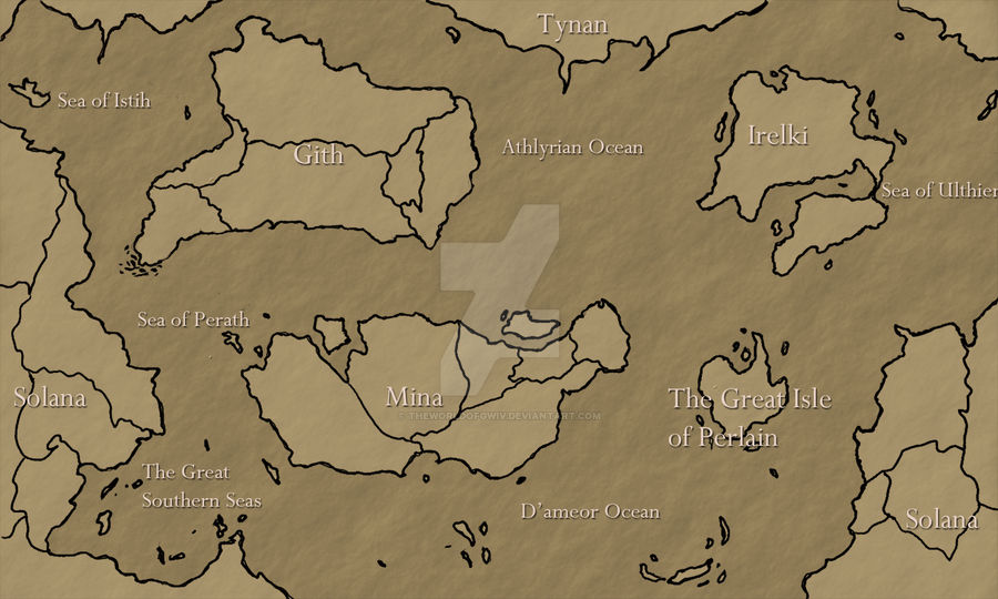 World Map - Rough Copy by theworldofgwiv on DeviantArt