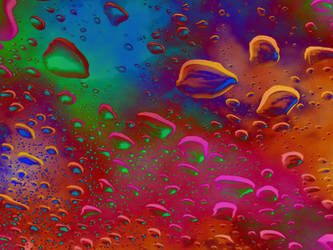 Rainbow Raindrops