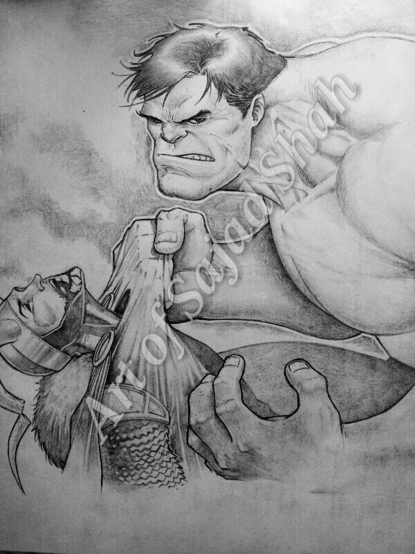 puny god: Avengers hulk loki