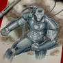 ironman war machine w/copics austin comicon