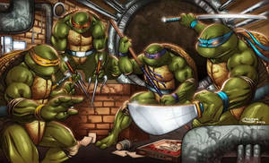new Teenage Mutant Ninja Turtles print for shows