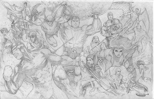 XMEN Group shot