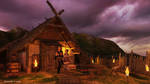 Viking village life by faroutsider