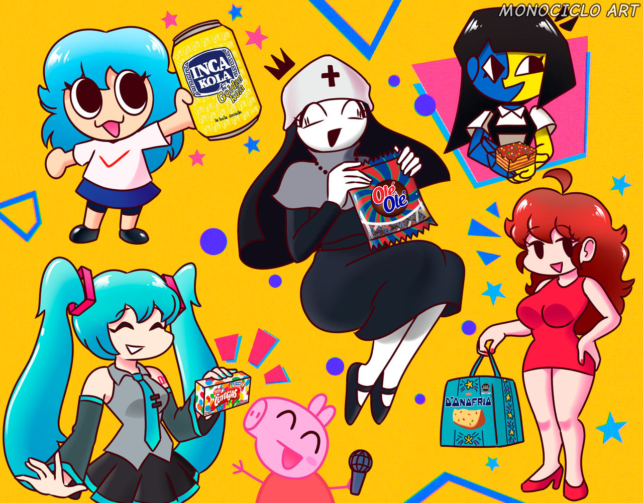 FNF fanart by M0N0CICL0-Art on DeviantArt