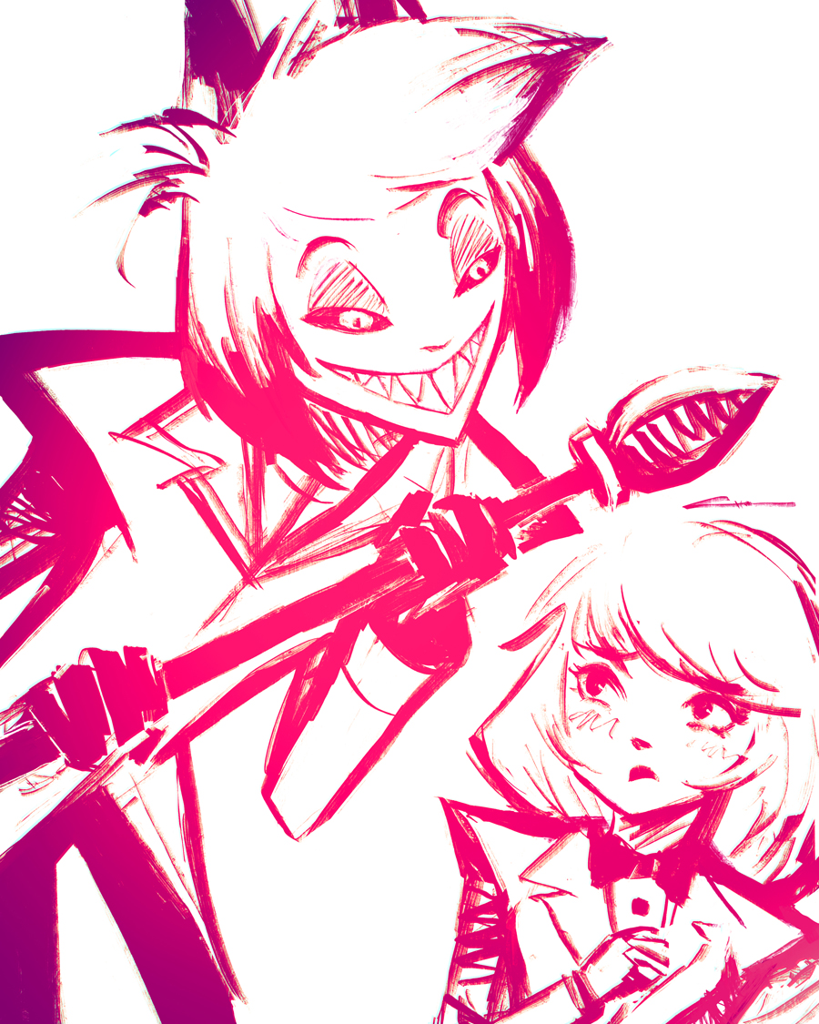 Alex Rochon Alistor Alastor and Charlie (Hazbin Hotel) by Alex-Chow on DeviantArt