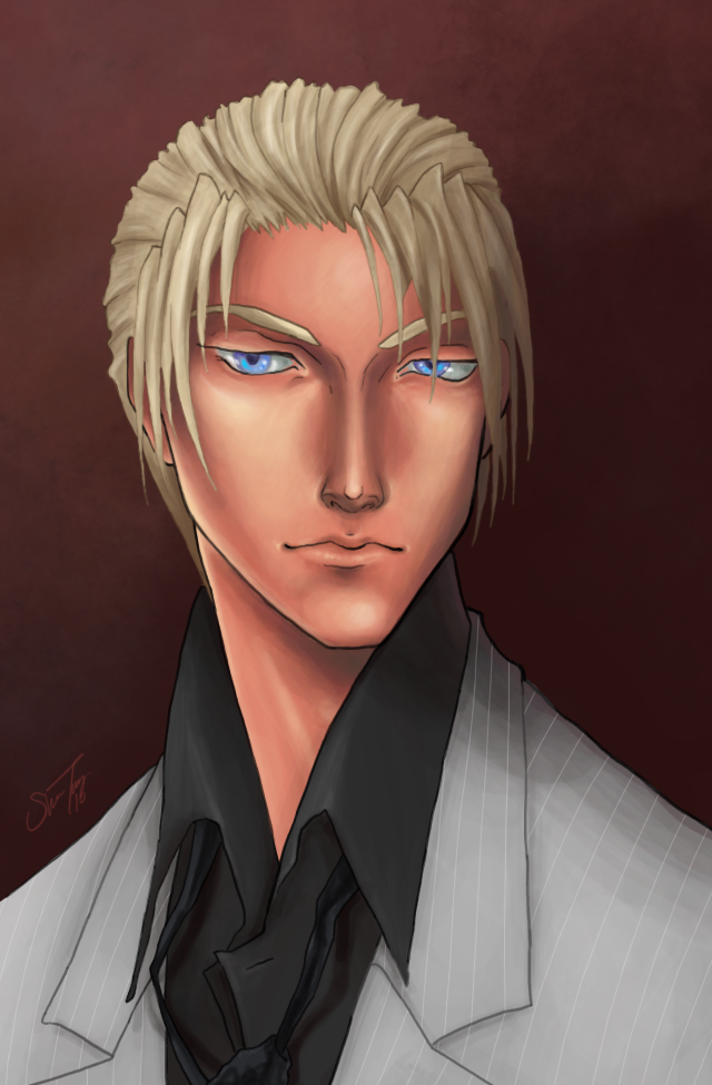 Portrait: FFVII - Rufus Shinra