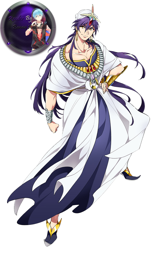 Magi the kingdom of magic:Aladdin render by AyakaYukihiro on DeviantArt