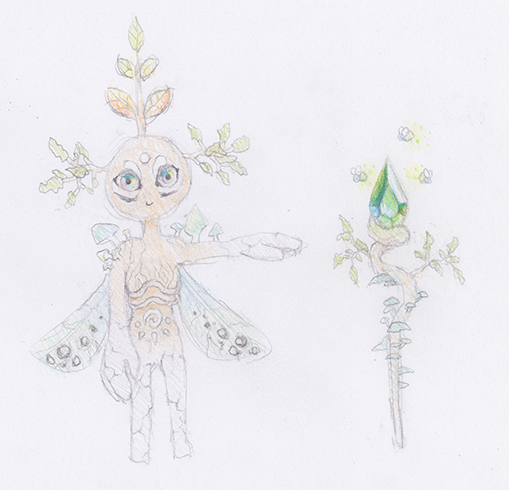 Forest spirit (sketch)