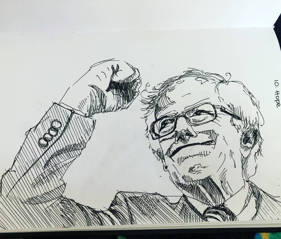 Bernie Scribble Bernie Doodle by Calilena on DeviantArt