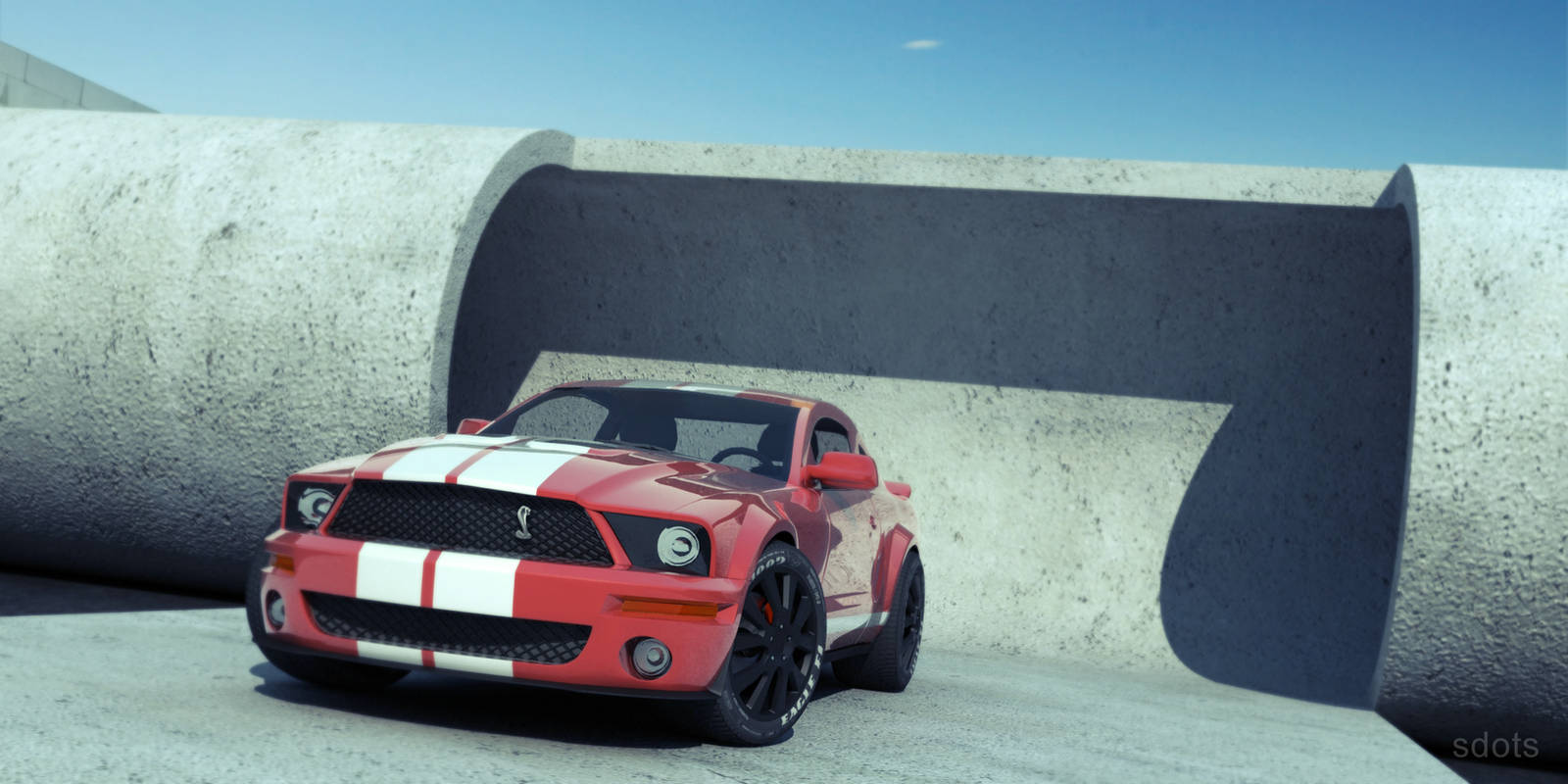 Ford Mustang Shelby GT500 by sdots