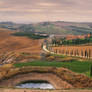 landscape Panorama from the villa Baccoleno