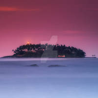 Lighthouse on an island Barberun