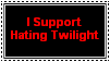 Twilight Hater Stamp