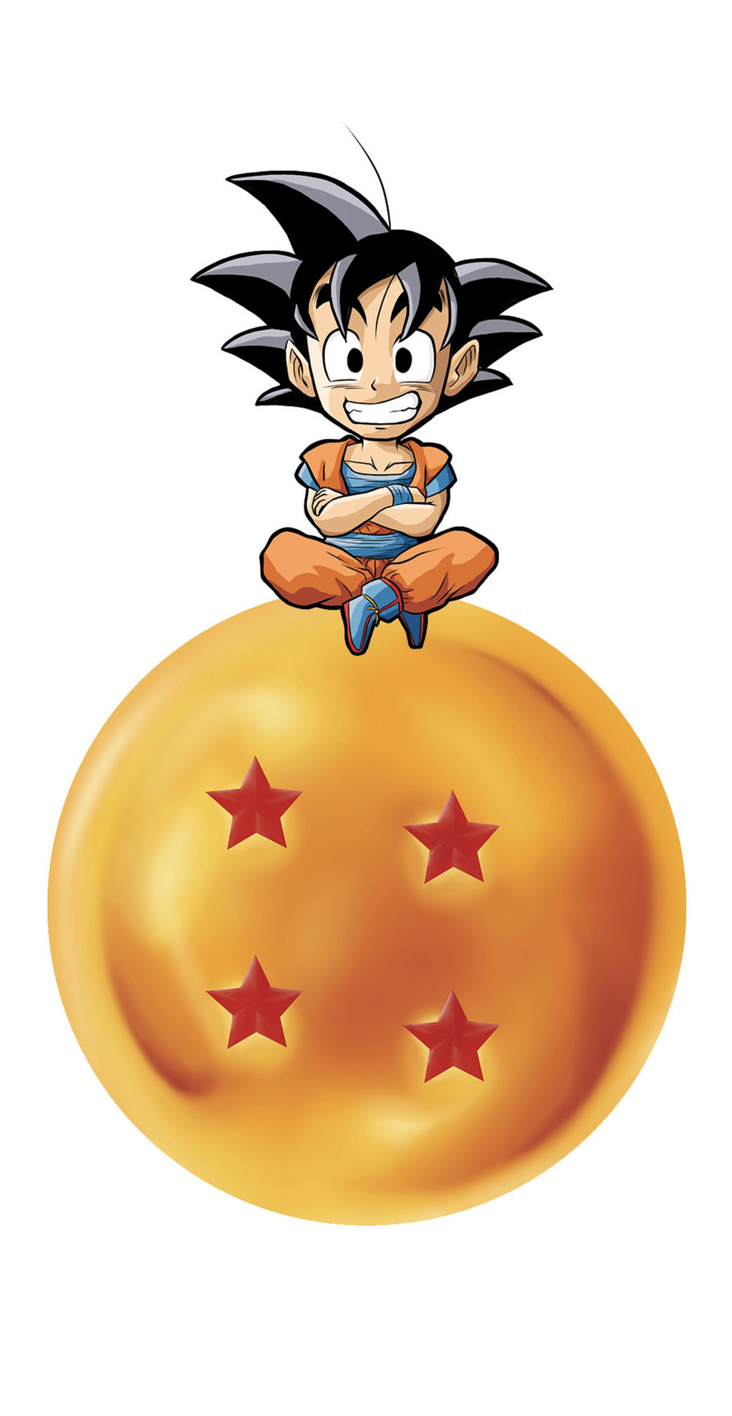 Desenho dragon ball goku