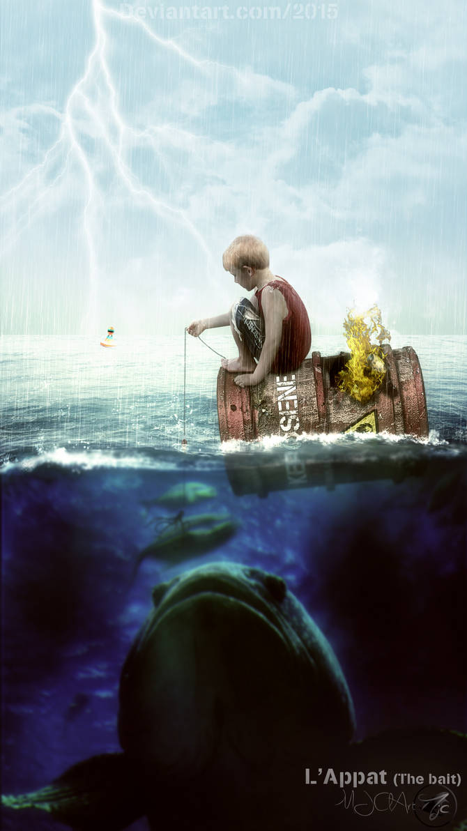 L appat (the bait) by MJClArt L appat (the bait) by MJClArt