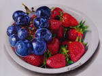 grapes and strawberries by PutyatinaEkaterina