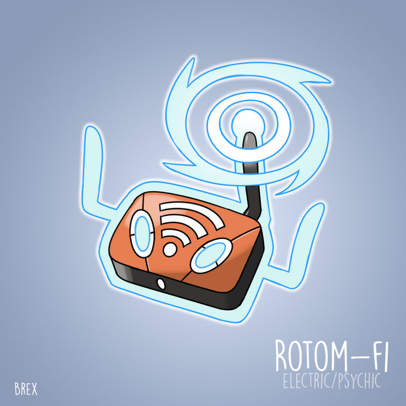 Rotom-Fi! by Brex5 on DeviantArt