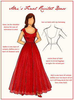 Recital Dress Design