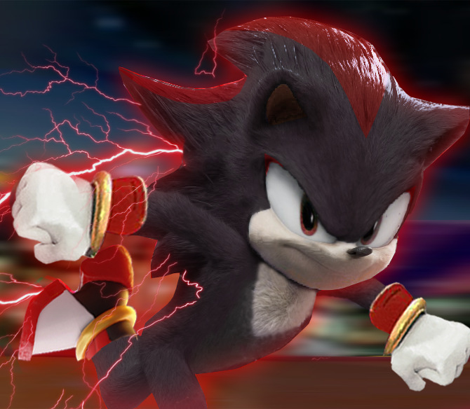 Sonic x Shadow (Movie Style Redraw) by Jame5rheneaZ on deviantart