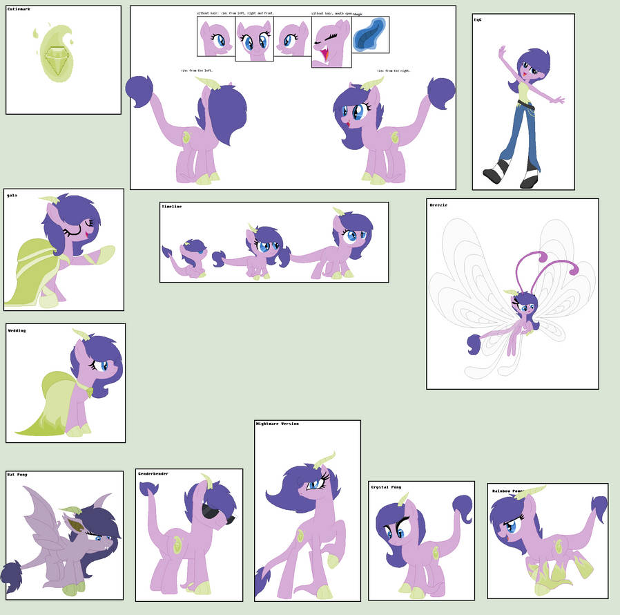 Emerals Reference Drawing Emerald reference sheet by Lightningwing1234 on DeviantArt
