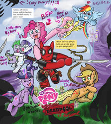 My Little Pony Deadpool is Awsome